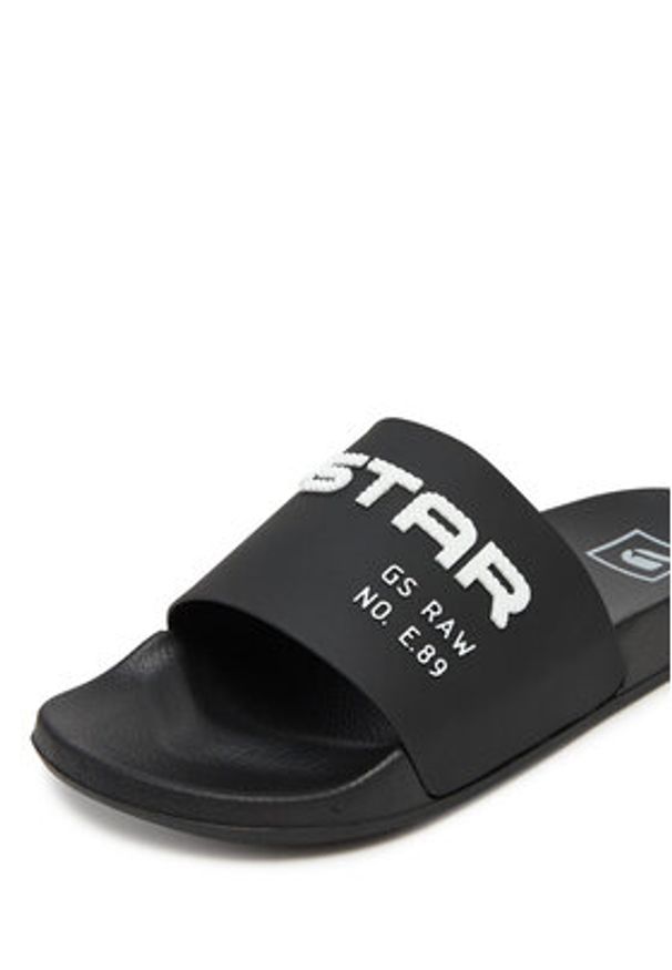 G-Star RAW - G-Star Raw Klapki SS25-3C096-W Czarny. Kolor: czarny. Materiał: syntetyk