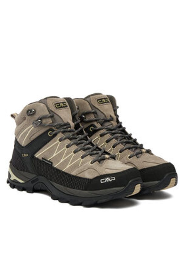 CMP Trekkingi Rigel Mid Wp Waterproof 3Q12946 Szary. Kolor: szary. Materiał: zamsz, skóra