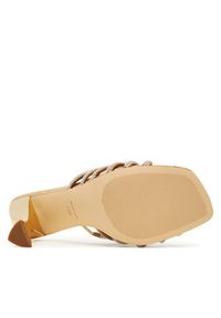 MICHAEL Michael Kors Klapki klapki 40T5HSHS4S Złoty. Kolor: złoty. Materiał: skóra #3