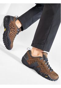 Merrell Trekkingi Intercept J598633 Brązowy. Kolor: brązowy. Materiał: skóra, nubuk. Sport: turystyka piesza #4