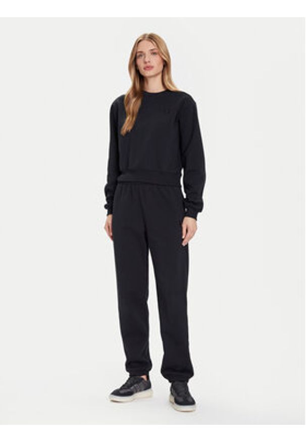 Under Armour Spodnie dresowe Ua Icon 6003676 Czarny Loose Fit. Kolor: czarny. Materiał: syntetyk, bawełna