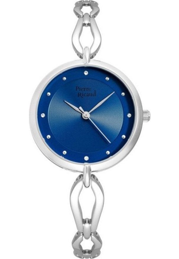 Zegarek Pierre Ricaud Zegarek damski Pierre Ricaud P23001.5145Q CYRKONIE srebrny. Kolor: srebrny
