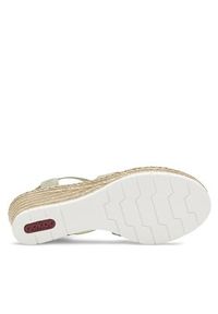 Rieker Sandały 619B2-52 Zielony. Kolor: zielony. Materiał: syntetyk #2
