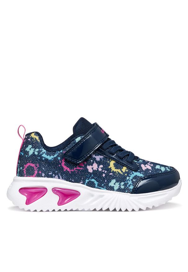 Sneakersy Geox. Kolor: niebieski