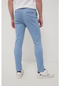 PRODUKT by Jack & Jones - Produkt by Jack & Jones spodnie męskie kolor fioletowy proste. Okazja: na co dzień. Kolor: fioletowy. Materiał: tkanina. Wzór: gładki. Styl: casual