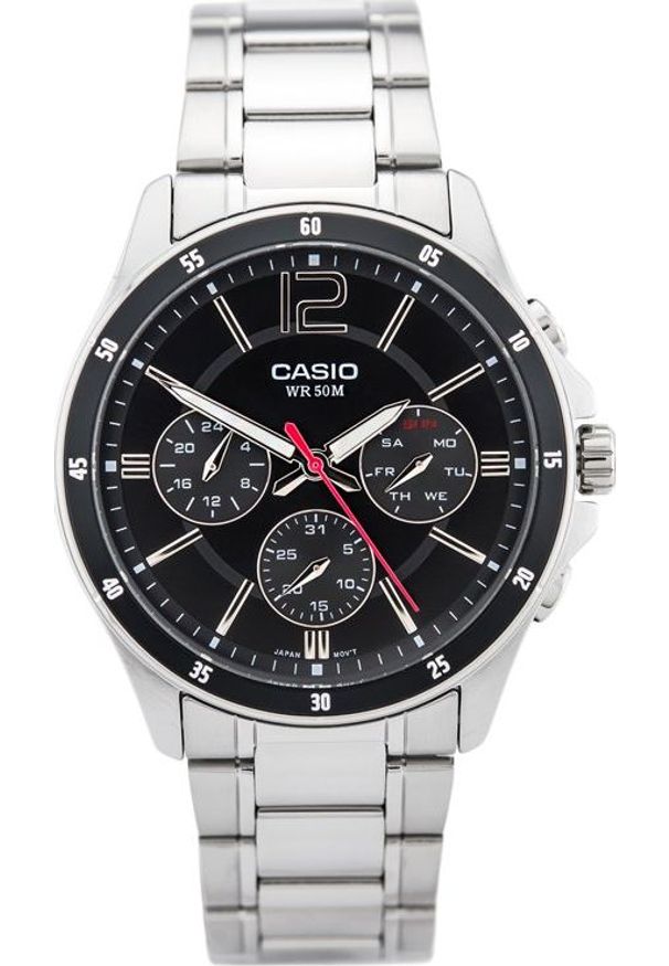 Zegarek Casio ZEGAREK MĘSKI CASIO MTP-1374D 1AV (zd063b) uniwersalny