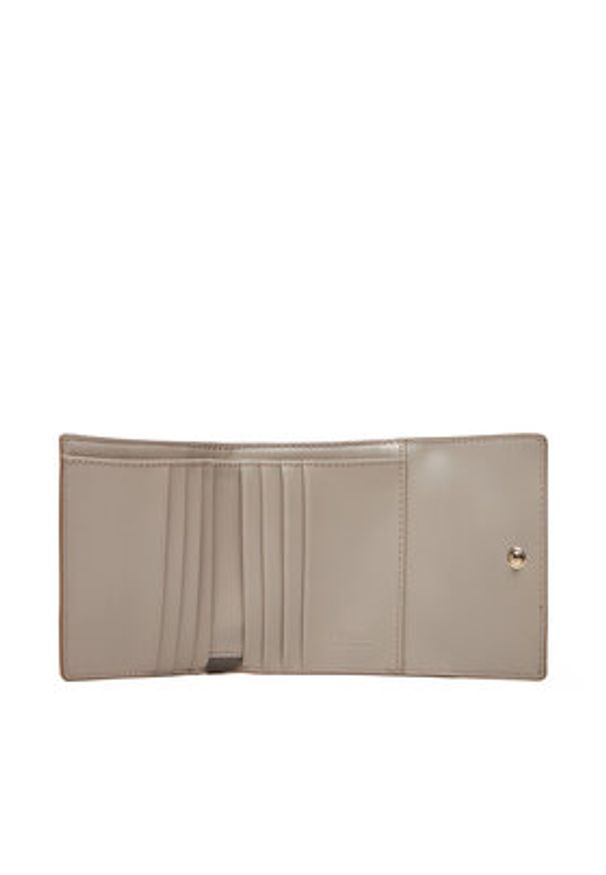 Furla Portfel Goccia M Compact WP00469 BX3036 KH 2572S Beżowy. Kolor: beżowy. Materiał: skóra