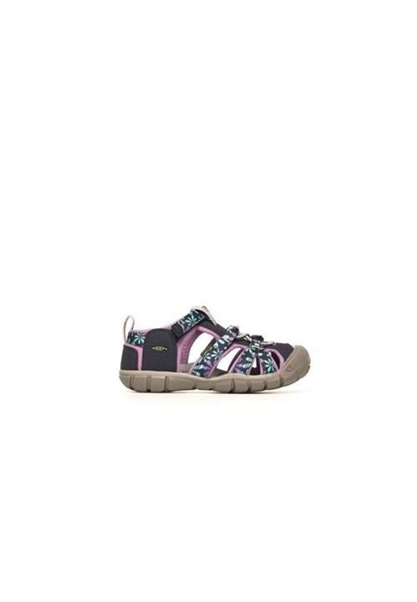 keen - Buty do chodzenia damskie Keen Seacamp Ii Cnx Youth. Kolor: czarny, niebieski, wielokolorowy. Materiał: syntetyk, materiał. Sport: turystyka piesza