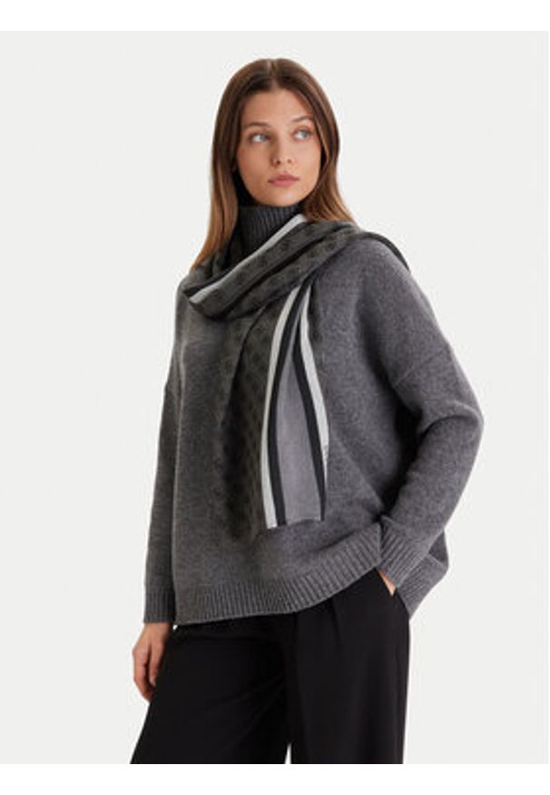 Guess Szal AM9492 POL03 Czarny. Kolor: czarny. Materiał: wiskoza