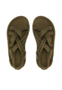 Bohonomad Sandały BOD.0011.WRS Zielony. Kolor: zielony. Materiał: materiał #3