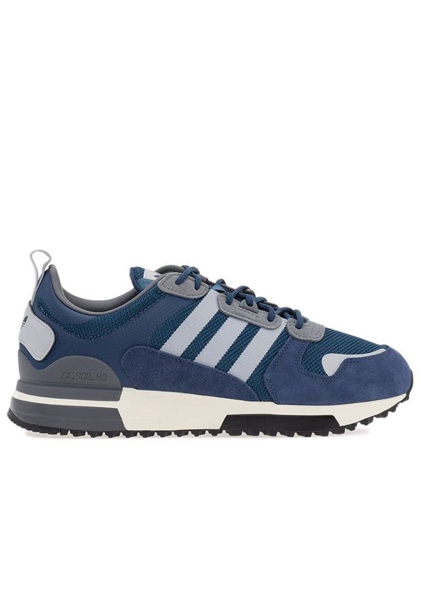 Adidas - Buty adidas Originals ZX 700 HD H01850 - niebieskie. Zapięcie: sznurówki. Kolor: niebieski. Materiał: guma, zamsz. Szerokość cholewki: normalna. Model: Adidas ZX