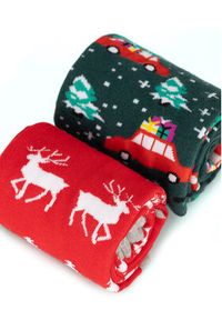 Lasocki Skarpety długie 2MB-004-AW24 (2-pack) Kolorowy. Materiał: bawełna. Wzór: kolorowy