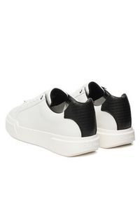 Calvin Klein Sneakersy Chunky Cupsole Laceup Clean Lth HM0HM02239 Biały. Kolor: biały. Materiał: skóra #6