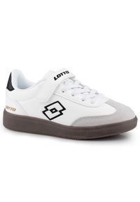 LOTTO - Buty dziecięce sportowe na rzep Lotto VINTAL K. Zapięcie: rzepy. Kolor: czarny, brązowy, biały, wielokolorowy. Sport: turystyka piesza