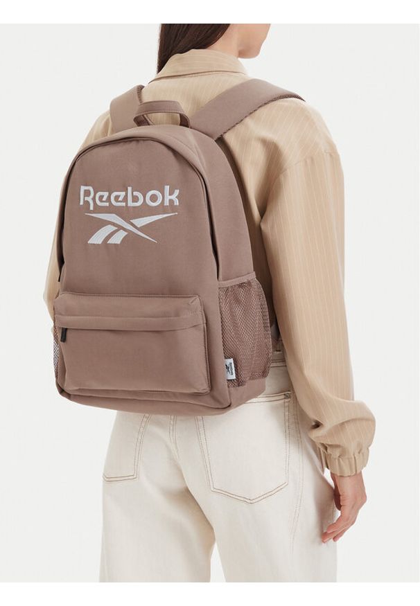 Reebok Plecak CWBEO-RBK-M-008-10 Brązowy jasny. Kolor: brązowy. Materiał: materiał