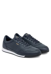 BOSS Sneakersy Nitan 50548658 Granatowy. Kolor: niebieski. Materiał: skóra #6