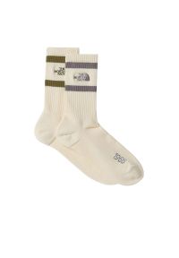 Skarpetki unisex The North Face Heritage 0A8EGNLE71 - beżowe. Kolor: beżowy. Materiał: materiał, poliamid, bawełna, poliester #1