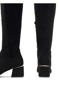 Jenny Fairy Kozaki HELENE WYL2403-15 Czarny. Kolor: czarny. Materiał: materiał #5