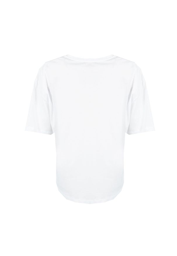 Guess T-Shirt "Noley" | Q2GI48KAK90 | Kobieta | Biały. Okazja: na co dzień. Kolor: biały. Materiał: bawełna. Styl: klasyczny, casual