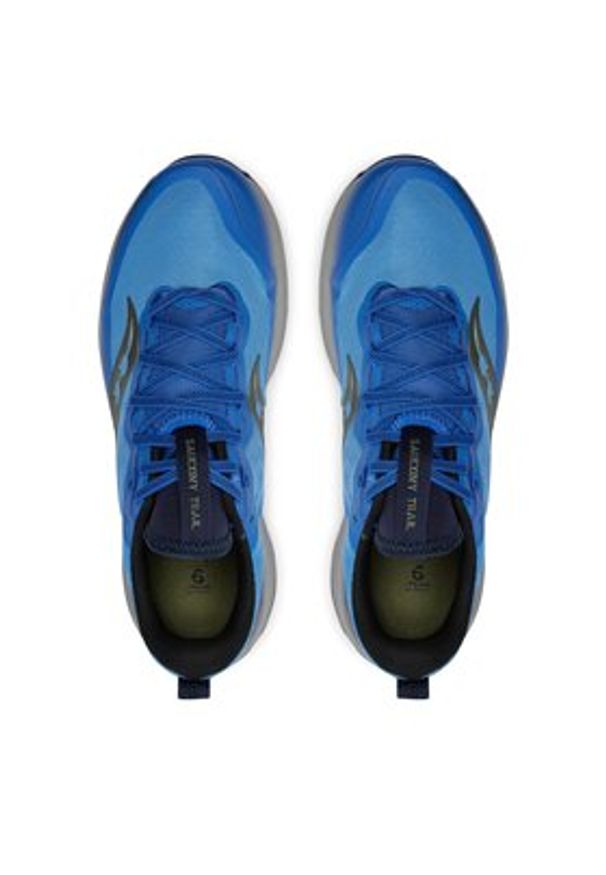 Saucony Buty do biegania Xodus Ultra 2 S20843-30 Niebieski. Kolor: niebieski. Materiał: materiał
