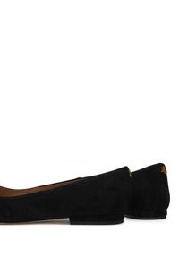 Lauren Ralph Lauren - LAUREN RALPH LAUREN Baleriny Londyn 802955323002 Czarny. Kolor: czarny. Materiał: zamsz, skóra