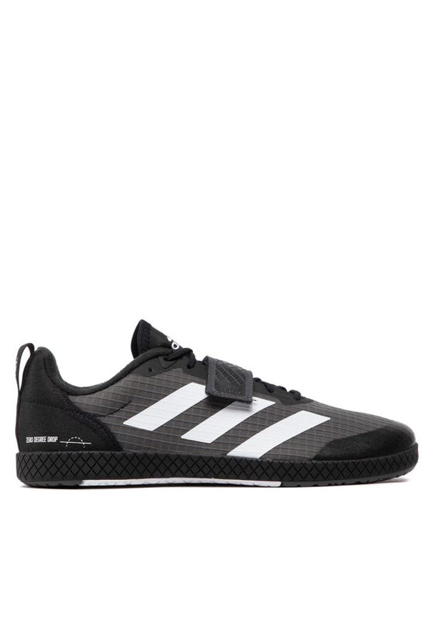 Adidas - adidas Buty na siłownię The Total GW6354 Szary. Kolor: szary. Materiał: materiał. Sport: fitness