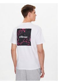 Ellesse T-Shirt Vipera SHR17639 Biały Regular Fit. Kolor: biały. Materiał: bawełna