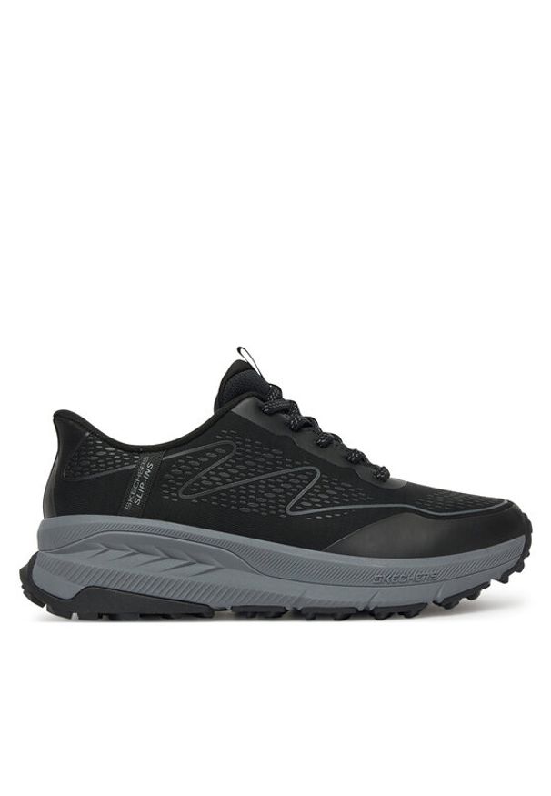 skechers - Skechers Trekkingi Switch Back-Mist 237685/BKMT Czarny. Kolor: czarny. Materiał: materiał. Sport: turystyka piesza
