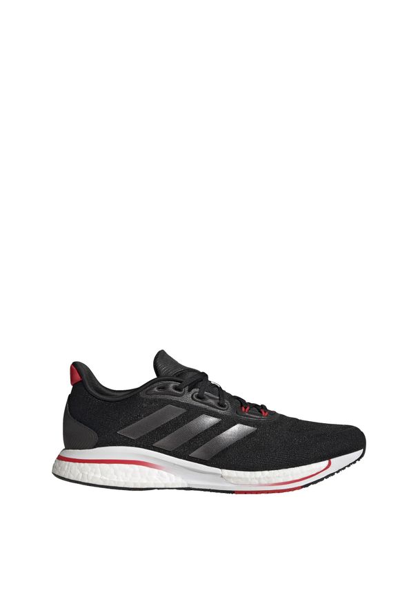 Adidas - Buty do biegania adidas Supernova+. Kolor: fioletowy, czarny, pomarańczowy, wielokolorowy. Sport: turystyka piesza