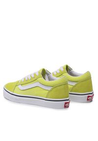 Vans Tenisówki Old Skool VN0A7Q5FZUD1 Zielony. Kolor: zielony. Materiał: skóra, zamsz