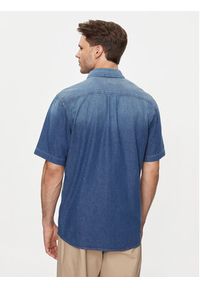Wrangler Koszula jeansowa 112350183 Niebieski Regular Fit. Kolor: niebieski. Materiał: jeans, bawełna