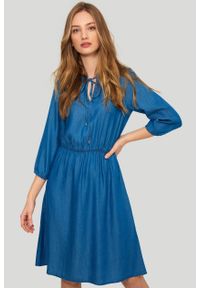 Greenpoint - Sukienka z lyocell'u. Materiał: lyocell #1