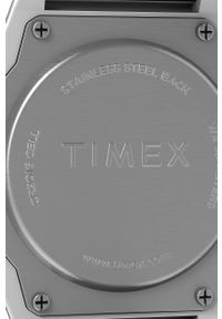 Timex Zegarek kolor biały. Rodzaj zegarka: cyfrowe. Kolor: biały. Materiał: materiał, tworzywo sztuczne, koronka