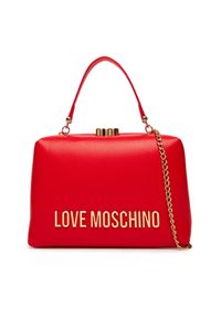 Love Moschino - Torebka LOVE MOSCHINO. Kolor: czerwony