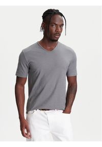 United Colors of Benetton - United Colors Of Benetton T-Shirt 3JE1J4264 Szary Regular Fit. Kolor: szary. Materiał: bawełna