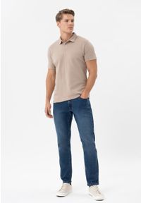 Volcano - Niebieskie jeansy, Regular, D-JERRY 64. Okazja: na co dzień. Kolekcja: plus size. Kolor: niebieski. Styl: casual, klasyczny #1