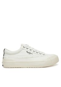 Pepe Jeans Tenisówki Ben Fresh W PLS31589 Biały. Kolor: biały. Materiał: materiał