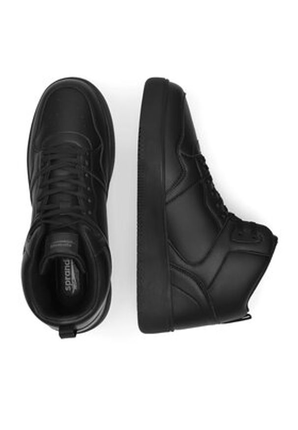 Sprandi Sneakersy MP-V12-792 Czarny. Kolor: czarny. Materiał: syntetyk