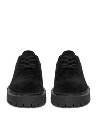 Badura Półbuty EO-ARLETH-25FW12 Czarny. Kolor: czarny. Materiał: zamsz, skóra #2
