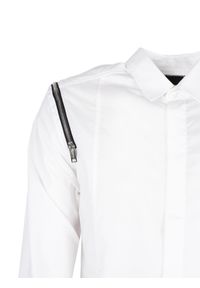Les Hommes Koszula "Classic" | LBS1004439U | Mężczyzna | Biały. Okazja: na co dzień. Typ kołnierza: kołnierzyk klasyczny. Kolor: biały. Materiał: elastan, bawełna. Styl: casual, klasyczny, elegancki #3