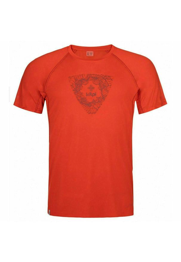 Męska koszulka do biegania Kilpi WYLDER-M. Kolor: czerwony