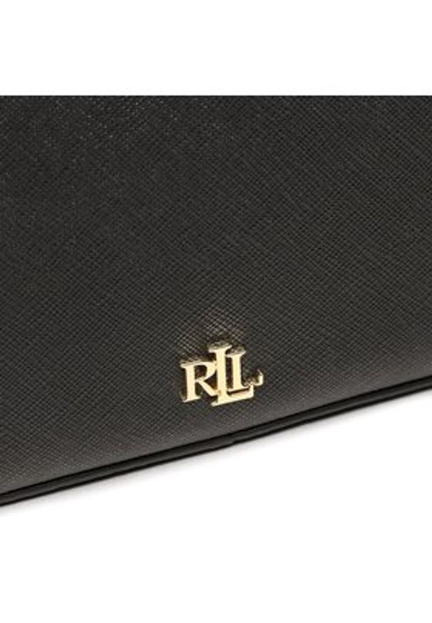 Lauren Ralph Lauren Torebka Danni 26 431883768008 Czarny. Kolor: czarny. Materiał: skórzane
