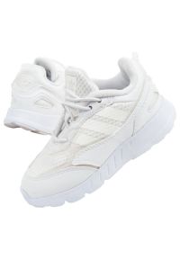 Adidas - Buty adidas Zx 1K 2.0 Jr GY0800 białe. Zapięcie: sznurówki. Kolor: biały. Materiał: tkanina, guma. Model: Adidas ZX #1