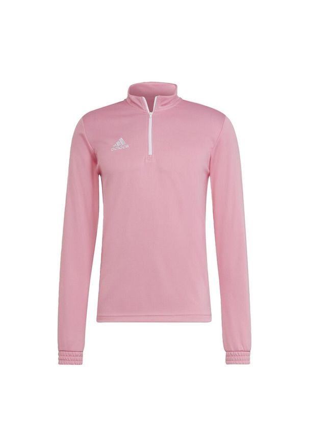 Bluza piłkarska męska Adidas Entrada 22 Training Top. Kolor: różowy. Sport: piłka nożna