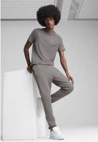 Puma - Męskie spodnie EVOSTRIPE PUMA Cast Iron Gray. Kolor: szary