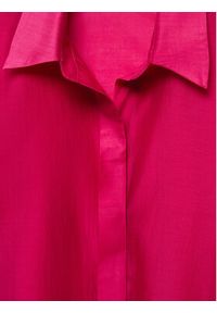 mango - Mango Koszula Malva 67015736 Różowy Straight Fit. Kolor: różowy. Materiał: wiskoza #3
