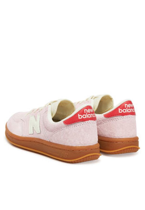 New Balance Sneakersy CT500EA Różowy. Kolor: różowy. Materiał: skóra, zamsz