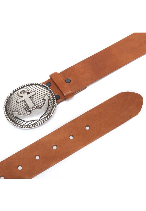 Vanzetti - VANZETTI PASEK SKÓRZANY SOPO-SDV31 645 40mm Ledergürtel Q.. Materiał: skóra. Wzór: paski. Styl: klasyczny