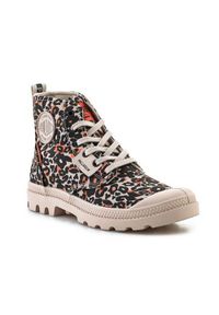 Buty do chodzenia damskie Palladium Pampa Hi Wild. Kolor: czarny. Materiał: tkanina. Szerokość cholewki: normalna. Sport: turystyka piesza