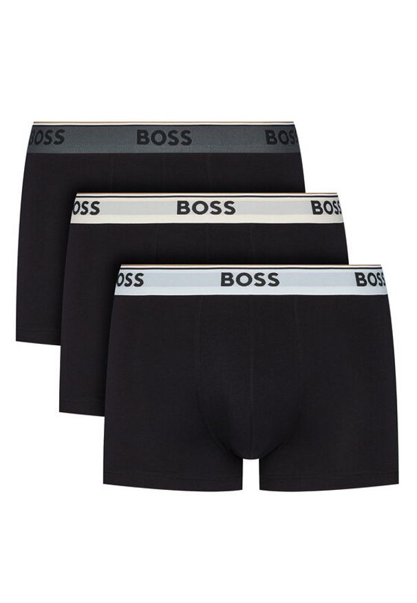 BOSS Komplet bokserek 50531684 Czarny. Kolor: czarny. Materiał: bawełna